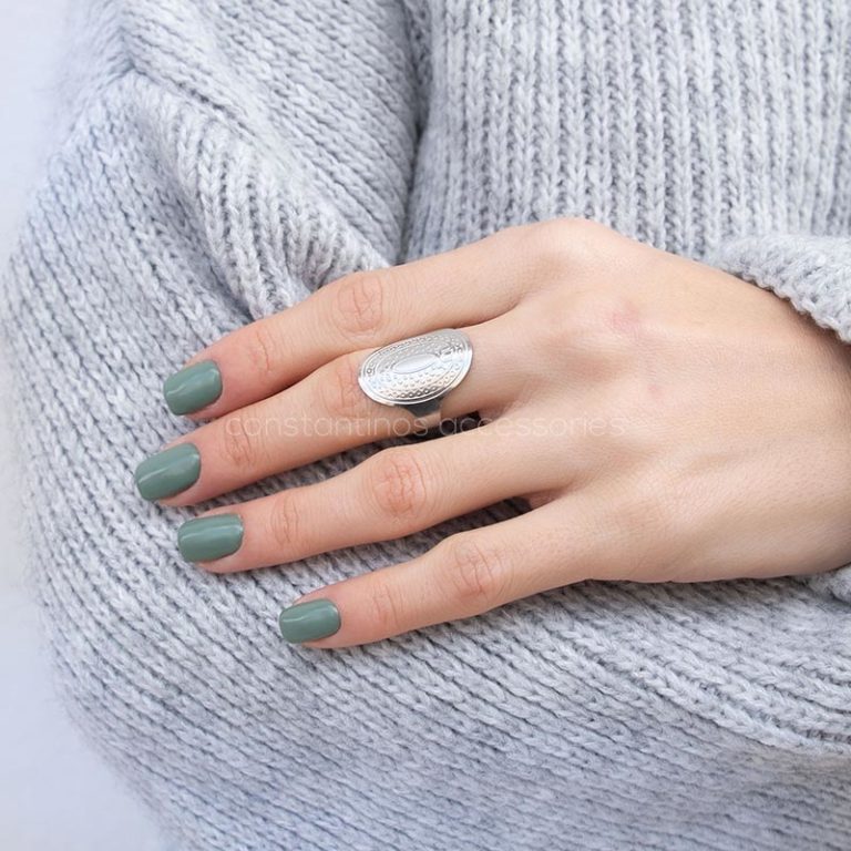 γυναικειο δαχτυλιδι ατσαλι