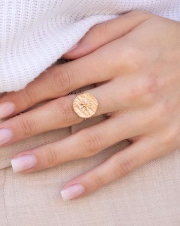 γυναικεια δαχτυλιδια με αστερι απο ατσαλι