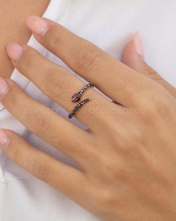 γυναικειο δαχτυλιδι με φιδι