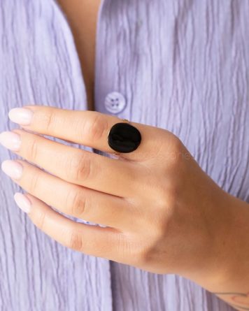 γυναικεια δαχτυλιδια με σμαλτο απο ατσαλι