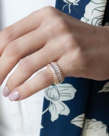 γυναικειο σεβαλιε δαχτυλίδι με πετρες