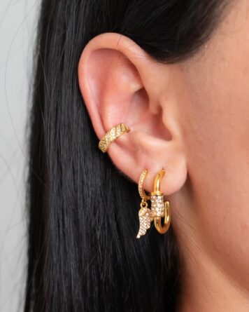 γυναικεια σκουλαρικια earcuffs χρυσα