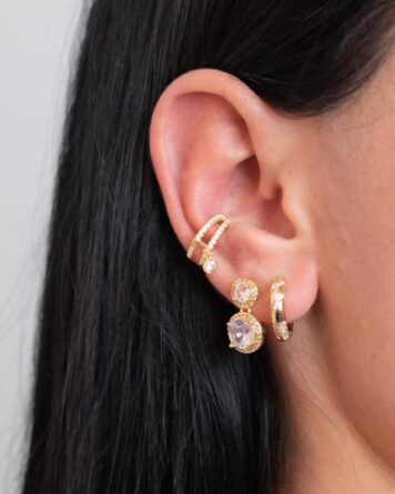 γυναικεια σκουλαρικια earcuffs χρυσα