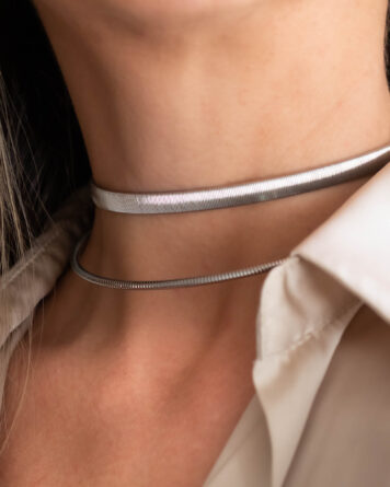 γυναικειο κολιε choker τσοκερ απο ατσαλι